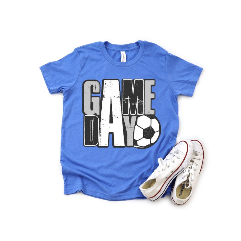 Game Day Shirt, Sports Parent Shirt, Soccer Mom Shirt, Soccer Boy Shirt, Cute Mom Shirt, Sports for Kids shirt, Game Day Vibes, Soccer Mom image 4