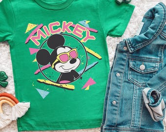 Retro Mickey Shirt – Retro Mickey Mouse Tee – 90s Cartoon Disney Vibes – Classic Mickey T-Shirt or Sweatshirt – Nostalgic Gift Idea