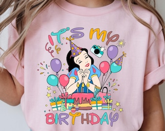 Snow White Princess Birthday Girl Shirt, Disney Snow White Toddler Sweatshirt, Disneyland Snow White Kids Shirt, Disney Girls Birthday Trip