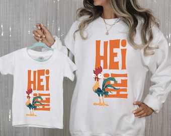 Hei Hei Shirt, Disney Moana Hei Hei Shirt, Hei Hei Tee, Disney Group Shirt, Disneyworld Tee,  Moana Friends Shirt, Hei Hei Kids Sweatshirt