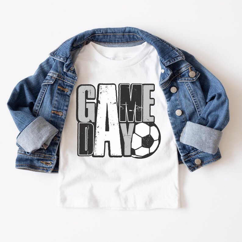 Game Day Shirt, Sports Parent Shirt, Soccer Mom Shirt, Soccer Boy Shirt, Cute Mom Shirt, Sports for Kids shirt, Game Day Vibes, Soccer Mom image 2
