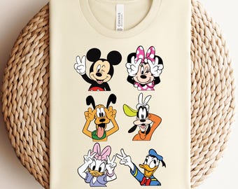 Mickey and Friends Shirt, Mickey Mouse Shirt, Disney World Shirt, Mickey and Minnie Sweatshirt, Disney Shirts, Mickey and Friends Sweatshirt