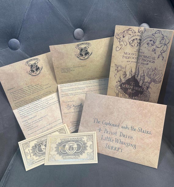 H Potter replica map set