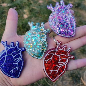 Anatomical Heart Badge Reel