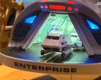 Lanzadera Galileo a escala 1:350. 3 lanzaderas por pedido. Diseñada para encajar dentro del USS Enterprise modificado de TOMY+ - NCC-1701.