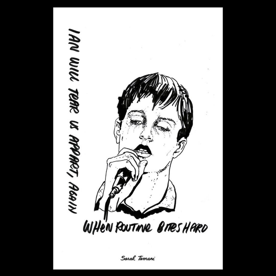 Ian Curtis Joy Division Drawing – Routine Song Art Print, Post Punk ...