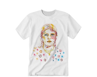 Maglietta grafica divertente - T-shirt unisex personalizzata, maglietta in cotone minimalista, regalo alla moda fatto a mano per lui o per lei, abbigliamento casual morbido per tutti i giorni