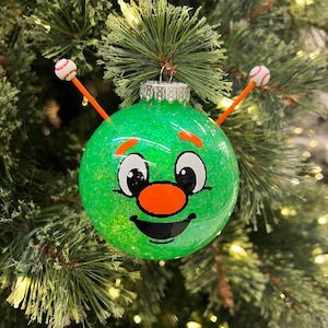Houston Astros Orbit Ornament, ALCS Champions, Mascot, Baseball Fan, Christmas Gift, Holiday, Christmas Ornament, Athletic