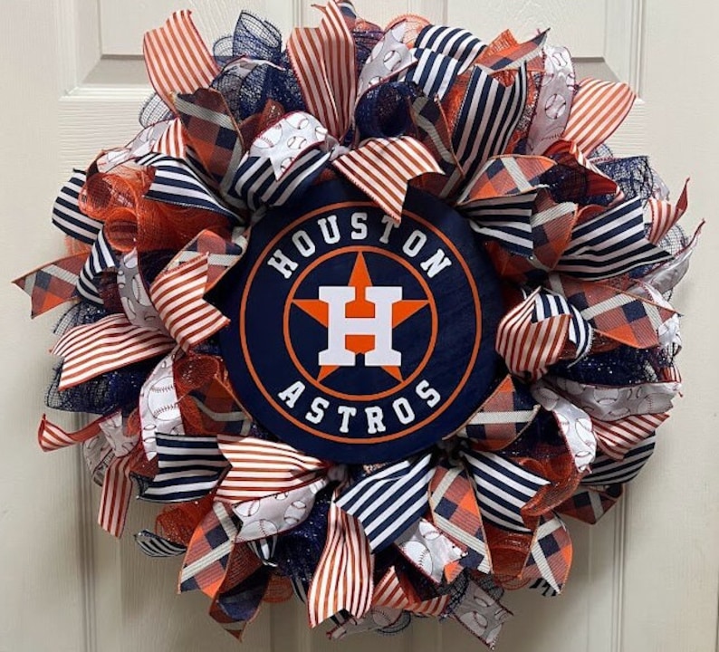 Houston Astros World Series Champions 2022 Wreath, ALCS Champions ...
