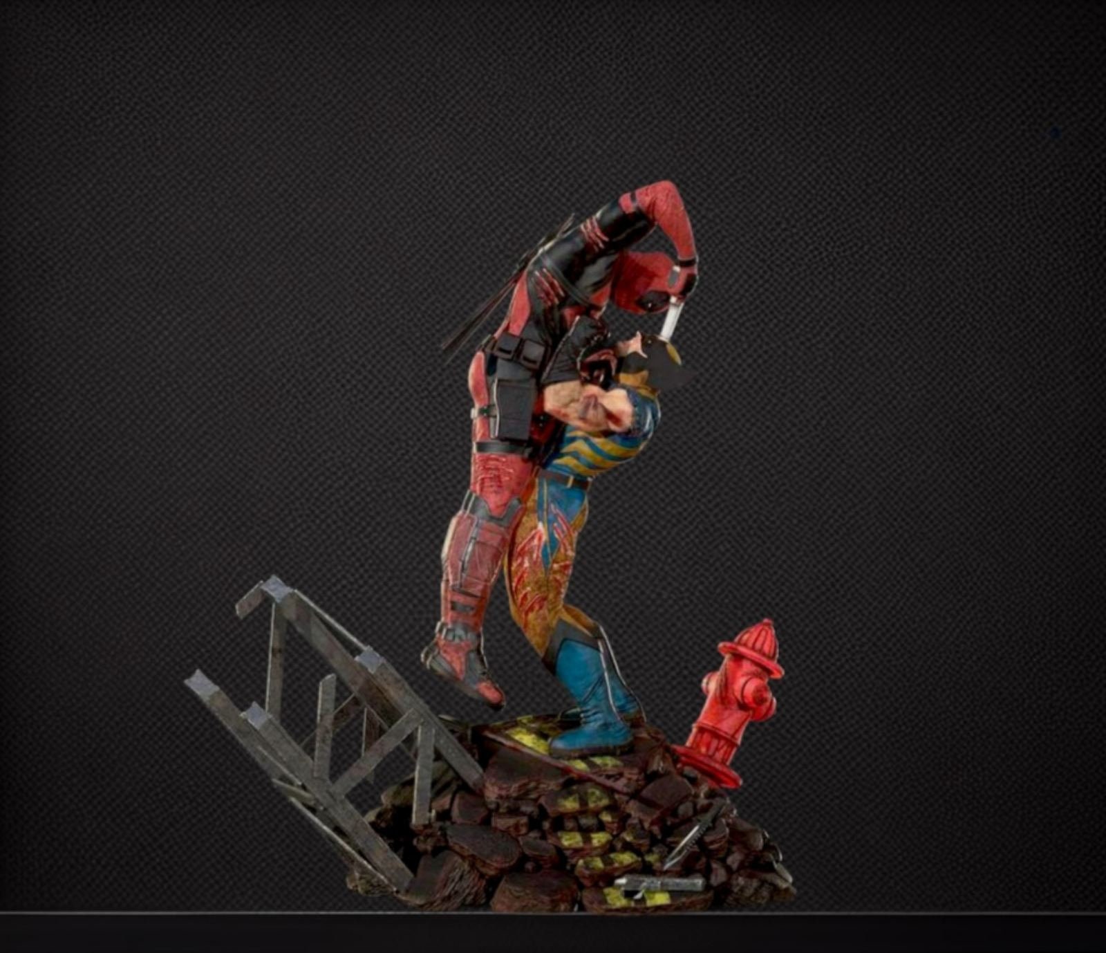 3D-Datei Deadpool 1/12 Action-Figur mit Gelenken 👾・3D-druckbares