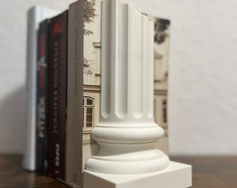 Soporte para libros, columna romana, sujetalibros antiguo, decoración de la época romana griega