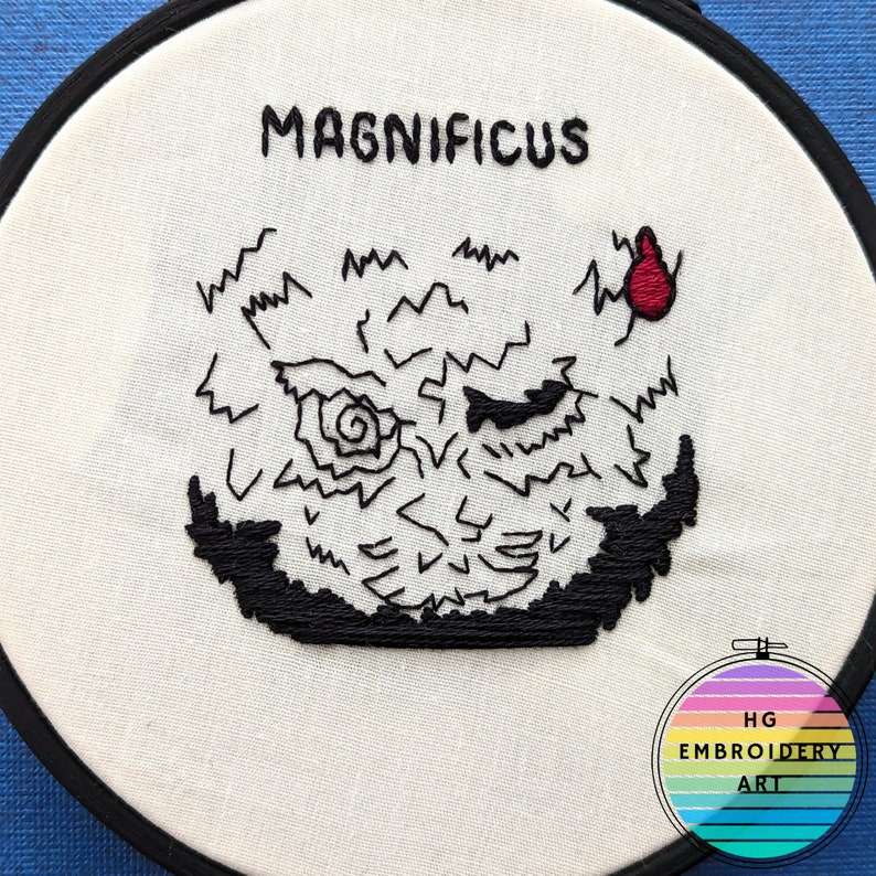 Inscryption, Magnificus/stunted Wolf, Handmade Embroidery, Videogames ...