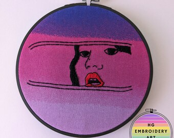 TWICE, Jihyo, Handmade Embroidery, Fan Art, KPOP, Killin&#39; Me Good, ZYO, Zone, Subtle Bisexual Colors