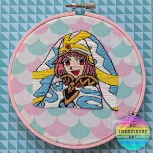 dot hack Fan Art, Mistral, Handmade Embroidery, Videogames, JRPG