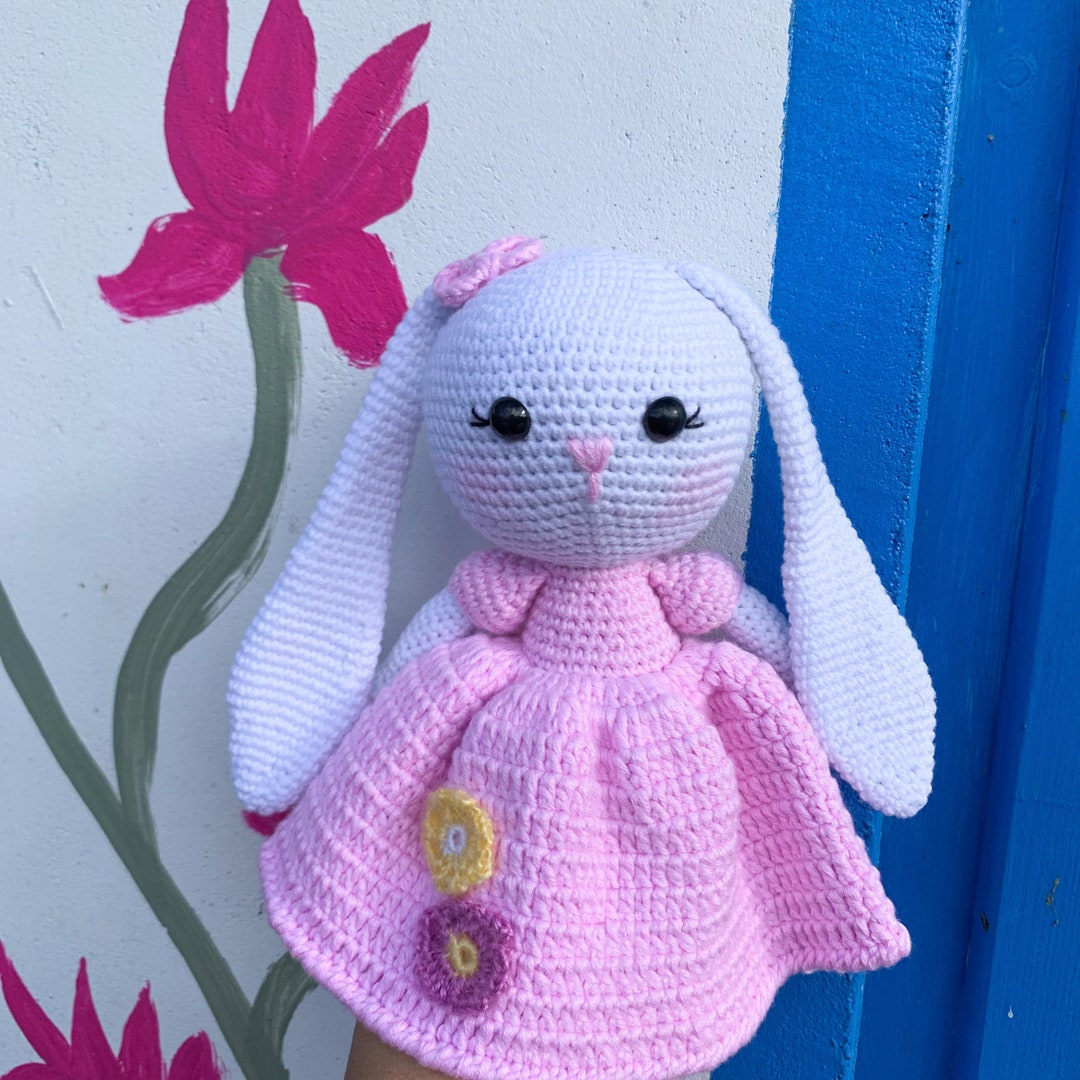 Long Ear Bunny Knitted Stuffed Bunny Long Ear Rabbit for Etsy UK