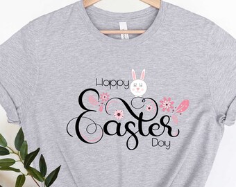 Happy Easter Day Shirt,Easter Day Shirts,Cute Easter Shirts,Easter Day Shirt for Woman, Easter Bunny Shirt,Easter Bunny Shirts for Unisex