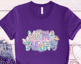 Mama Bunny Shirt, Mom Shirt, Mom Easter T-Shirt, Mom Bunny, Bunny Themed Birthday Party, Bunny Mommy Shirt, Easter Tee, Easter Party Outfit