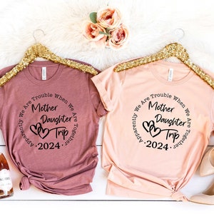 Mother and Daughter Shirt, Mother with Girls Tshirt, Mother Gift For Holiday, Mother and Daughter Trip Tank, Family Vacation Shirt