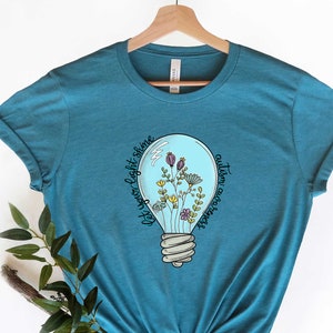 Let Your Light Shine Shirt, Autism Shirt, Autism Sweatshirt, Autism Awareness Shirt, Autism Mom Shirt, Autism Day Gift, Autism Support Shirt