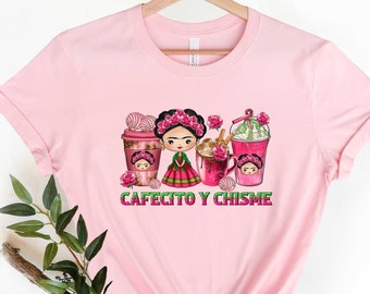 Cafecito and Chisme Shirt, Cafecito Y Chisme Sweatshirt, Cafecito Sweatshirt, Cafecito & Chisme Crewneck, Spanish Hispanic Latinx Gift