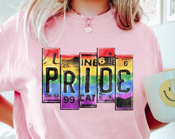 Pride Shirt, LGBTQ Pride T-Shirt, Gay Pride Shirt, Rainbow Pride Tee, Pride Month 2026 Sweater, Lesbian Trans Ally Pride Tee Gift Idea