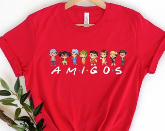 Amigos Shirt, Amigos Shirt, Chavo Shirt, Kids Shirt, Toddler Shirt, Gift For Kids, Gift For Birthday, Kids Birthday Shirt, Kids Tee