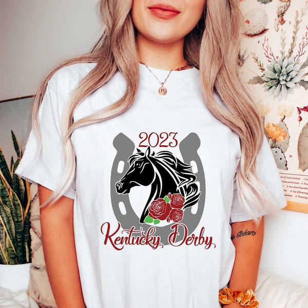 2024 Kentucky  Derby Shirt, Kentucky Derby Shirt, Horse Racing Shirt, Equestrian Shirt, Kentucky Horse Race, Derby Party Shirt, Horse Lover