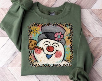 Funny Snowman Sweatshirt, Christmas Snowman T-shirt, Christmas Gift, Snowman Lover Tee, Christmas Party Shirts, Xmas Holiday Tee