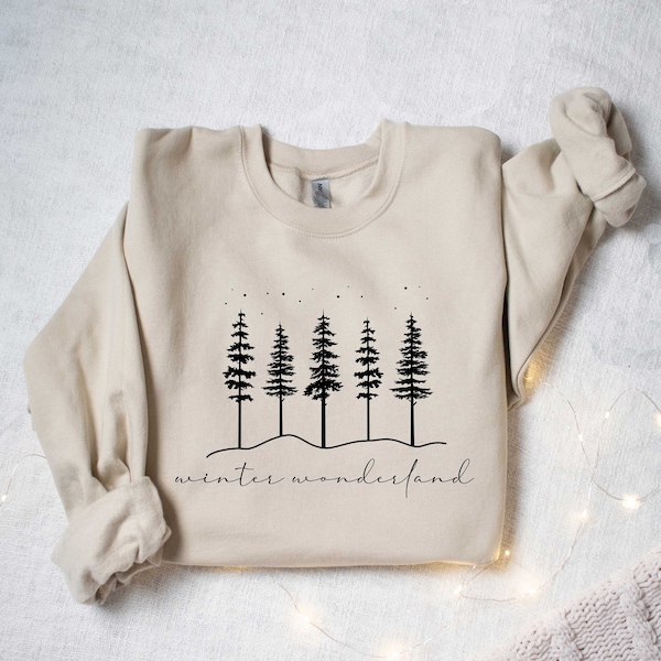 Winter Wonderland, Winter Sweatshirt, Christmas Shirt For Women, Winter Gift, Family Winter Shirt, Winter Crew Shirt, Winter Lover Shirt