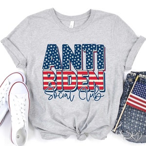 Anti Biden Social Club Sweatshirt, Funny Political Sweater, Biden Sweatshirt, Political Humor Shirt, Republican Sweater, Conservative shirt