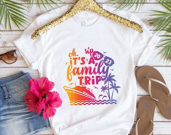 Oh Sip Its A Family Trip 2026, Cruise Squad, Family Cruise Shirts, Family Cruise 2026 Shirt, Family Matching Vacation Shirts, Cruise Shirts