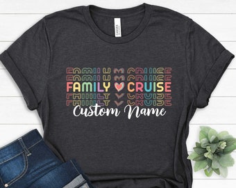 Custom Family Cruise Shirt, Family Cruise Shirts, Family Cruise 2026 Shirt, Family Matching Shirt, Family Vacation Shirt, Family Vacation