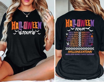 Halloween Tour Sweatshirt, Retro Halloween Sweatshirt, Halloween Town Sweatshirt, Funny Halloween Sweatshirt, Aesthetic Halloween Sweatshirt