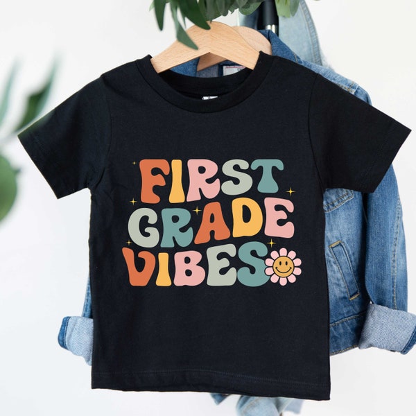 First Grade Vibes Shirt, 1st Grade Vibes Shirt, Welcome to School Shirt, First Day of School, Hello 1st Grade Shirt, Back To School Shirt