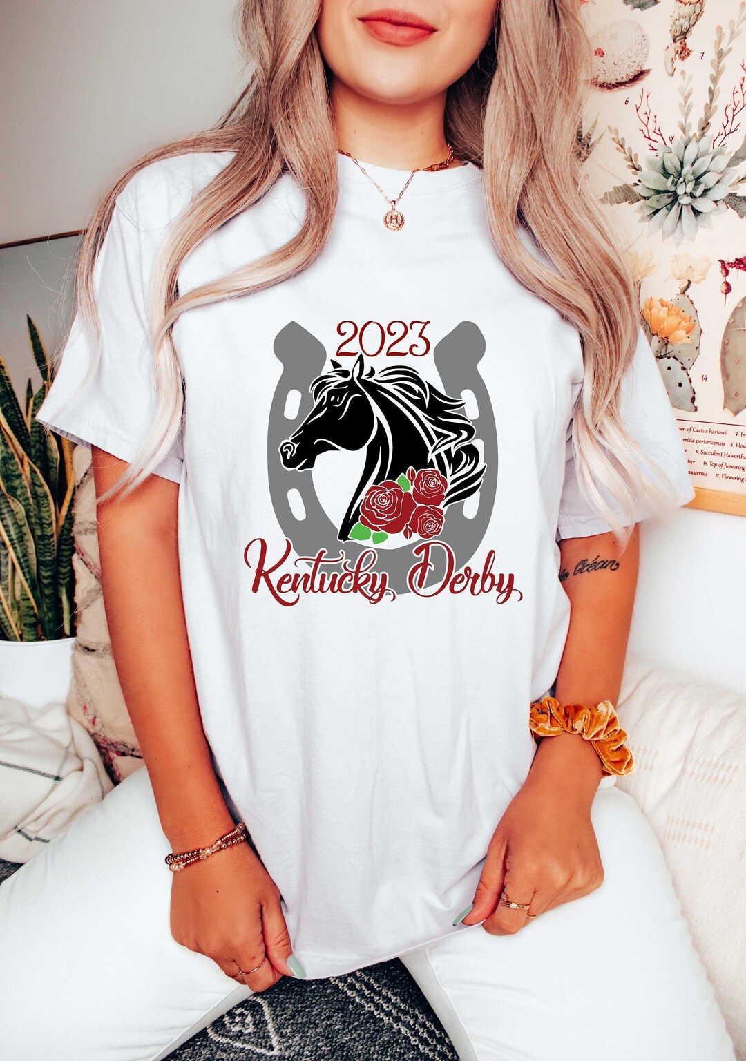 2023 Kentucky Derby Shirt Kentucky Derby Shirt Horse Racing Etsy