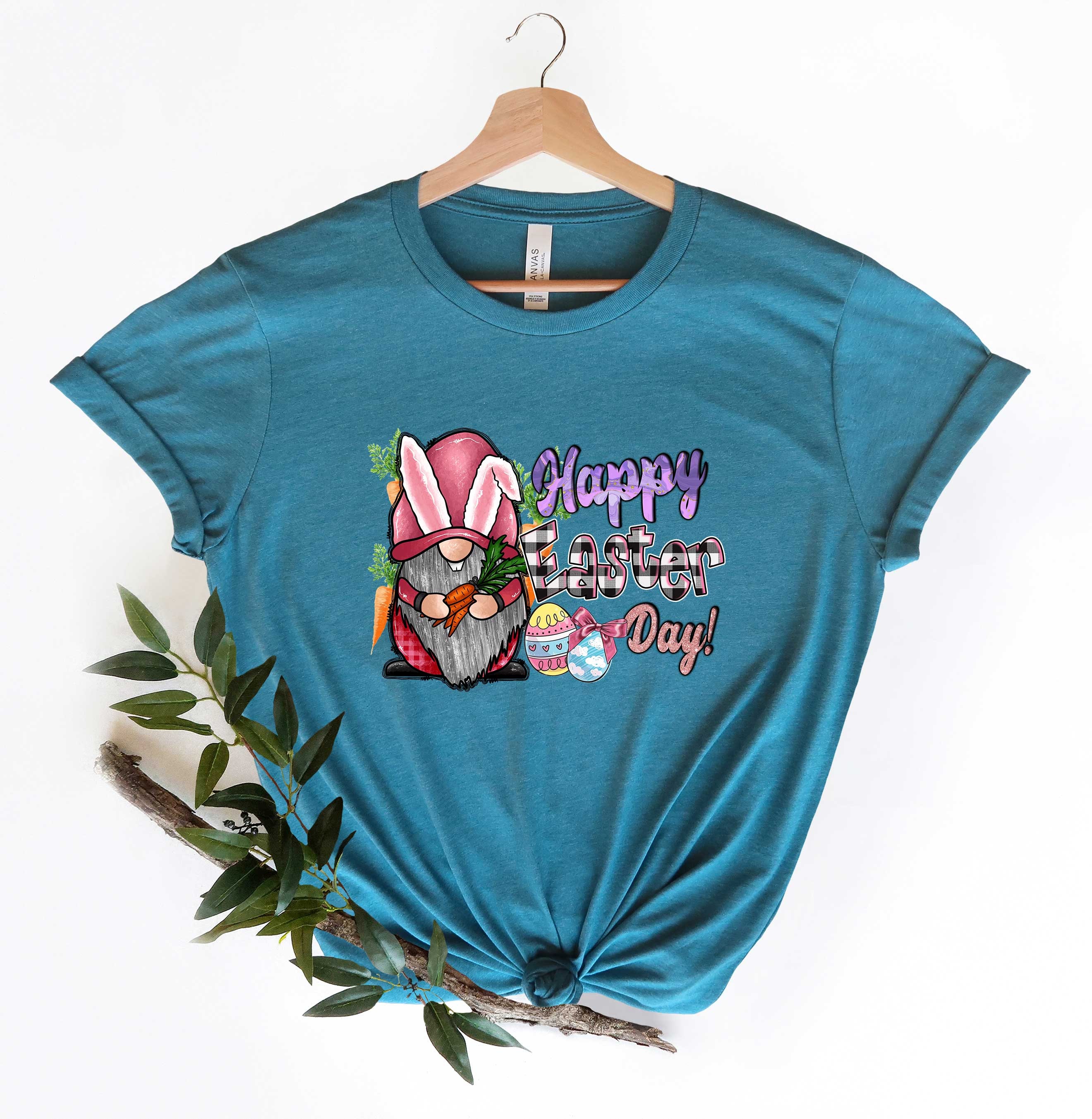 Discover Happy Easter Gnome Shirt, Cute Gnome Shirt, Easter Bunny T-Shirt