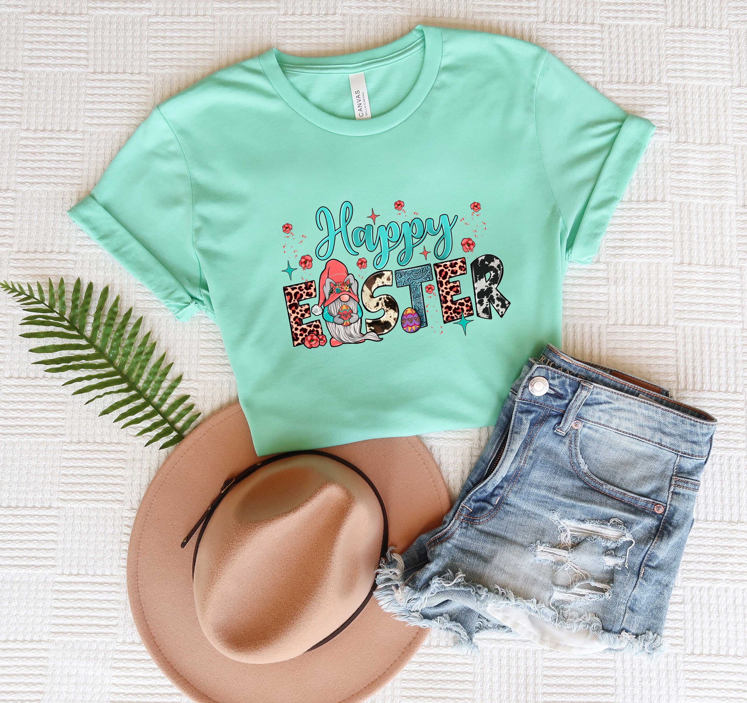 Discover Happy Easter Gnomies Shirt, Easter Gnome Sweatshirt, Happy Easter T-Shirt
