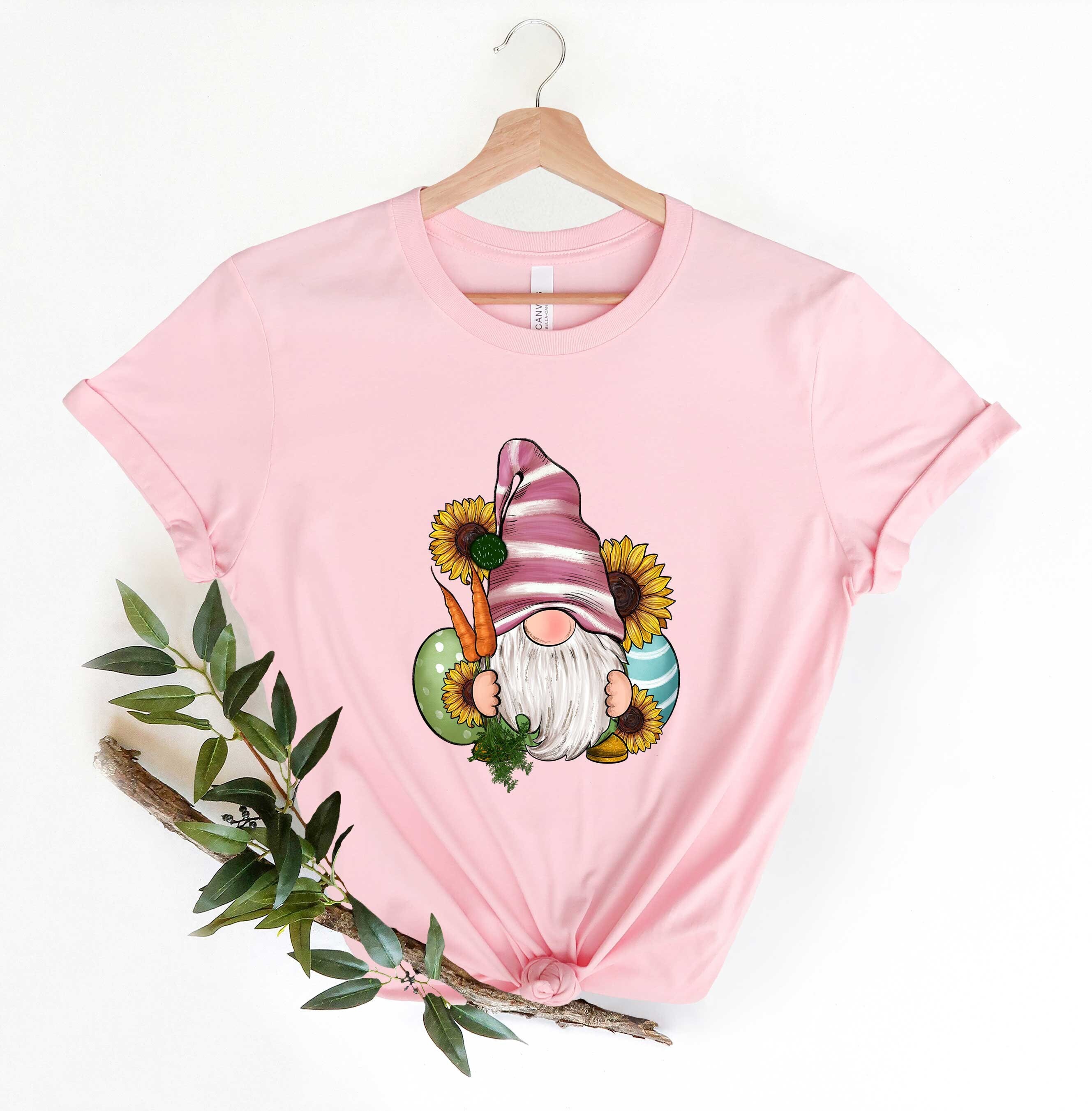 Discover Happy Easter Gnome Shirt, Bunny Ears Gnomes Shirt For Easter, Peeps Easter T-Shirt