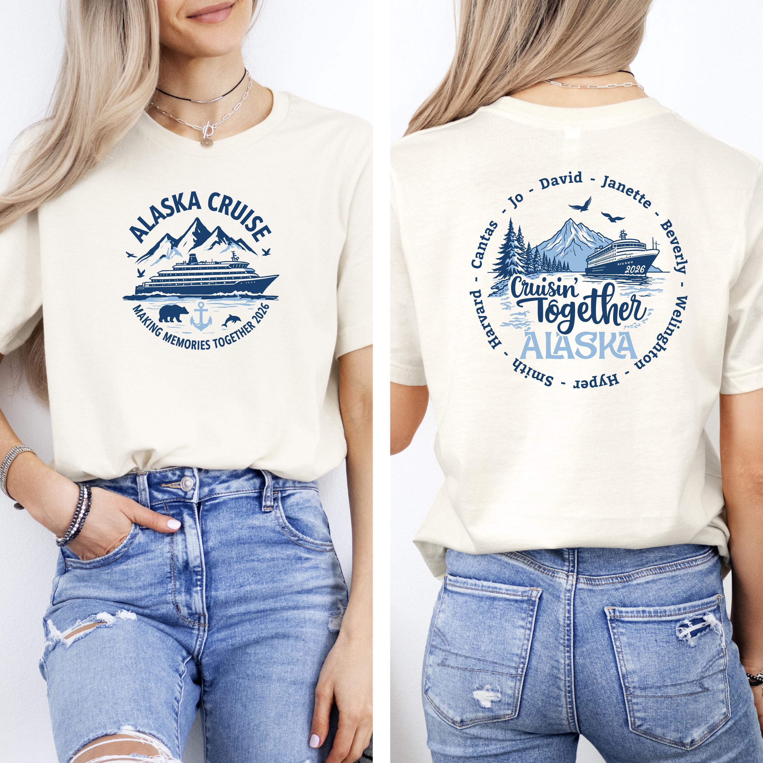 Custom Alaska Cruise 2026 Shirt, Making Memories Together Tee, Family ...