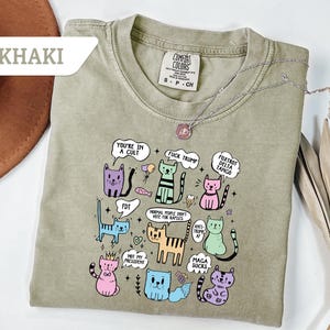 Comfort Colors® Subtle F*ck Trump Cat Tee Shirt,Childless Cat Lady Shirt,Anti Trump FDT Retro Kitten TShirt Resist Shirt