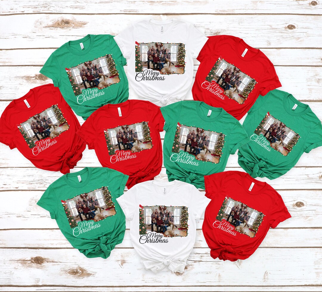 Custom Christmas Shirt With Photo, Custom Xnas Sweatshirt, Custom ...