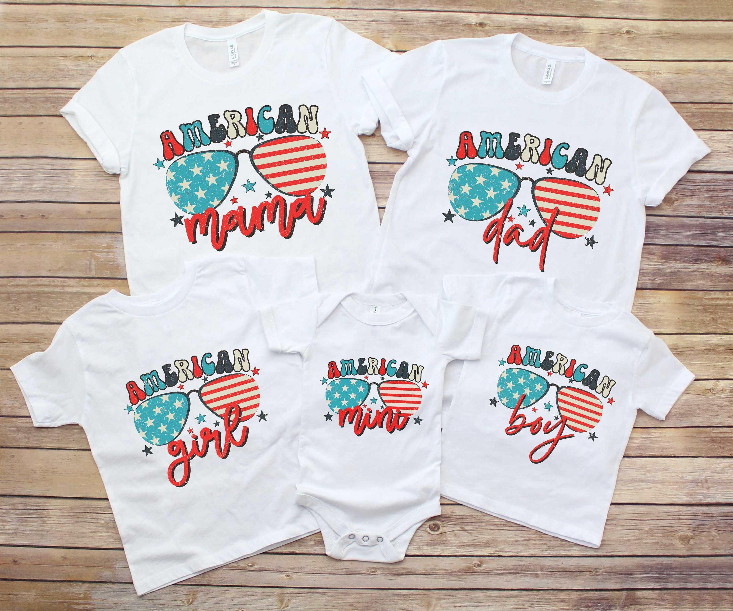 American Family Shirt, Family Freedom Shirt, American Family Matching Shirt, 4th Of July Family Shirt, American Family Crew, Family Crew Tee