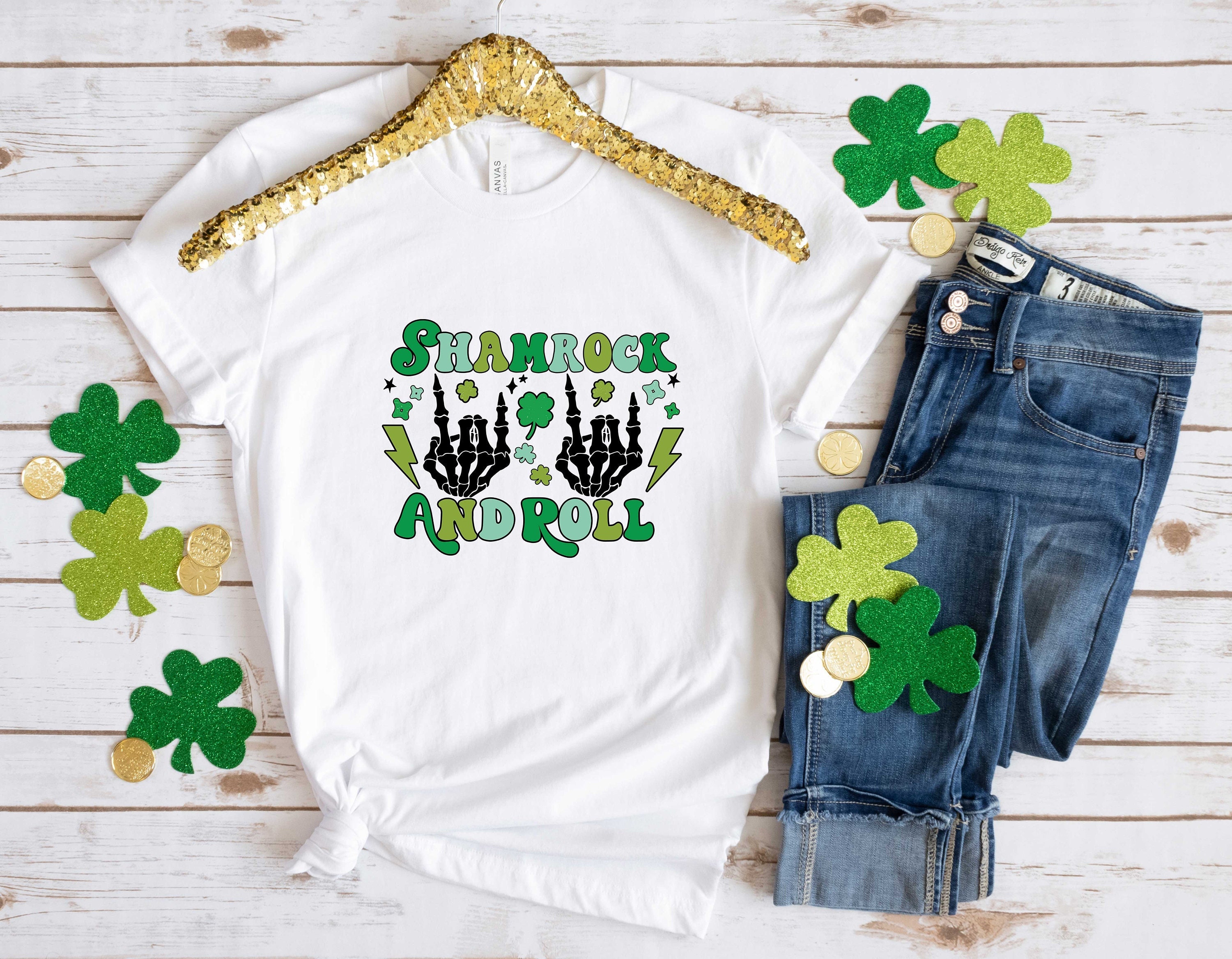 Discover Lucky Shamrock Roll Patty's Day Shirt,St. Patricks Day Shirt