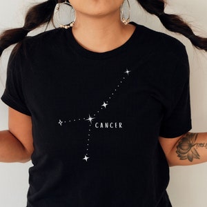 Customizable Zodiac T Shirt, Astrology Tee, Celestial TShirt