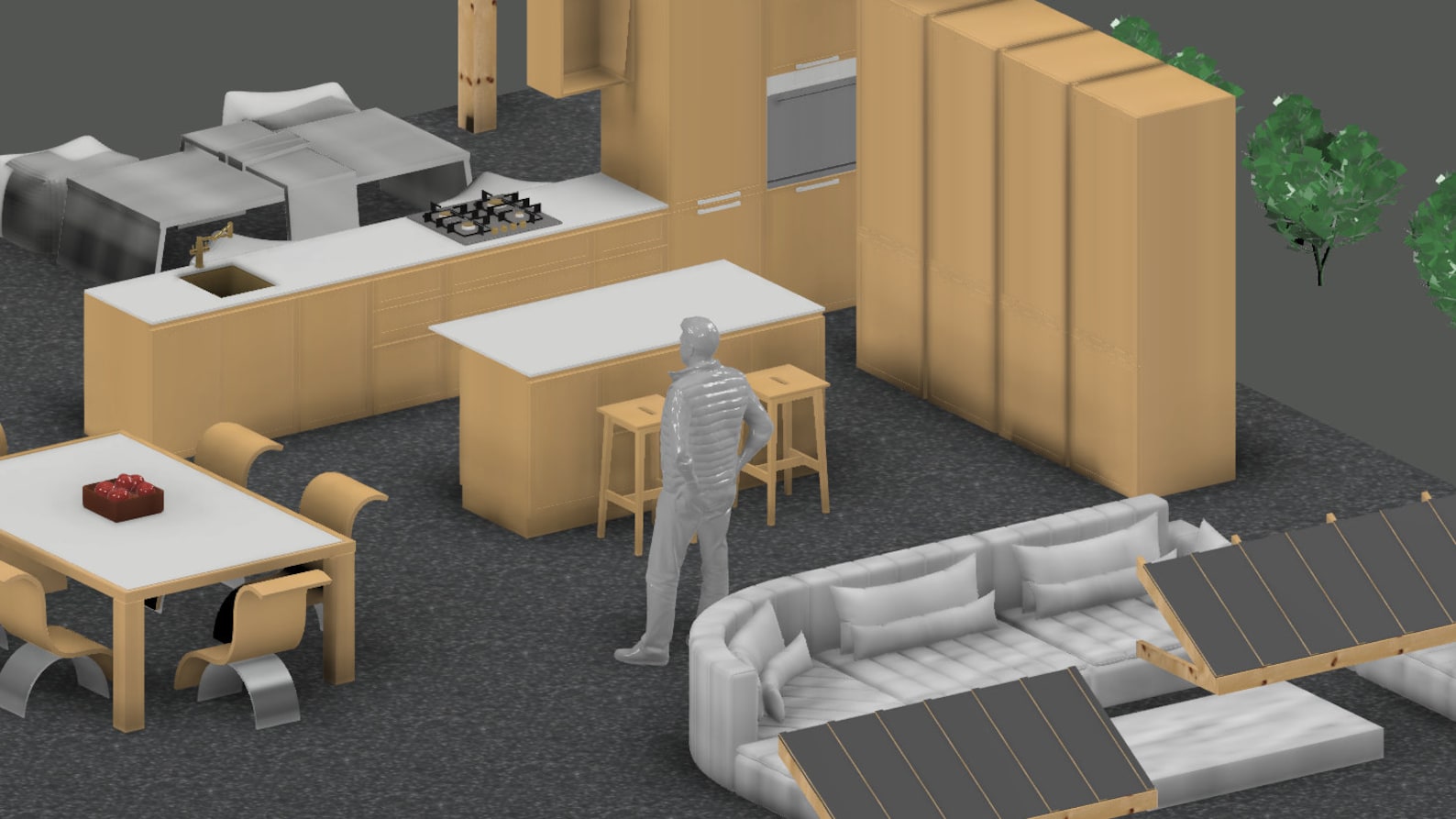 Custom Barndominiums Floor Plans/3d Models for Barndominiums/house