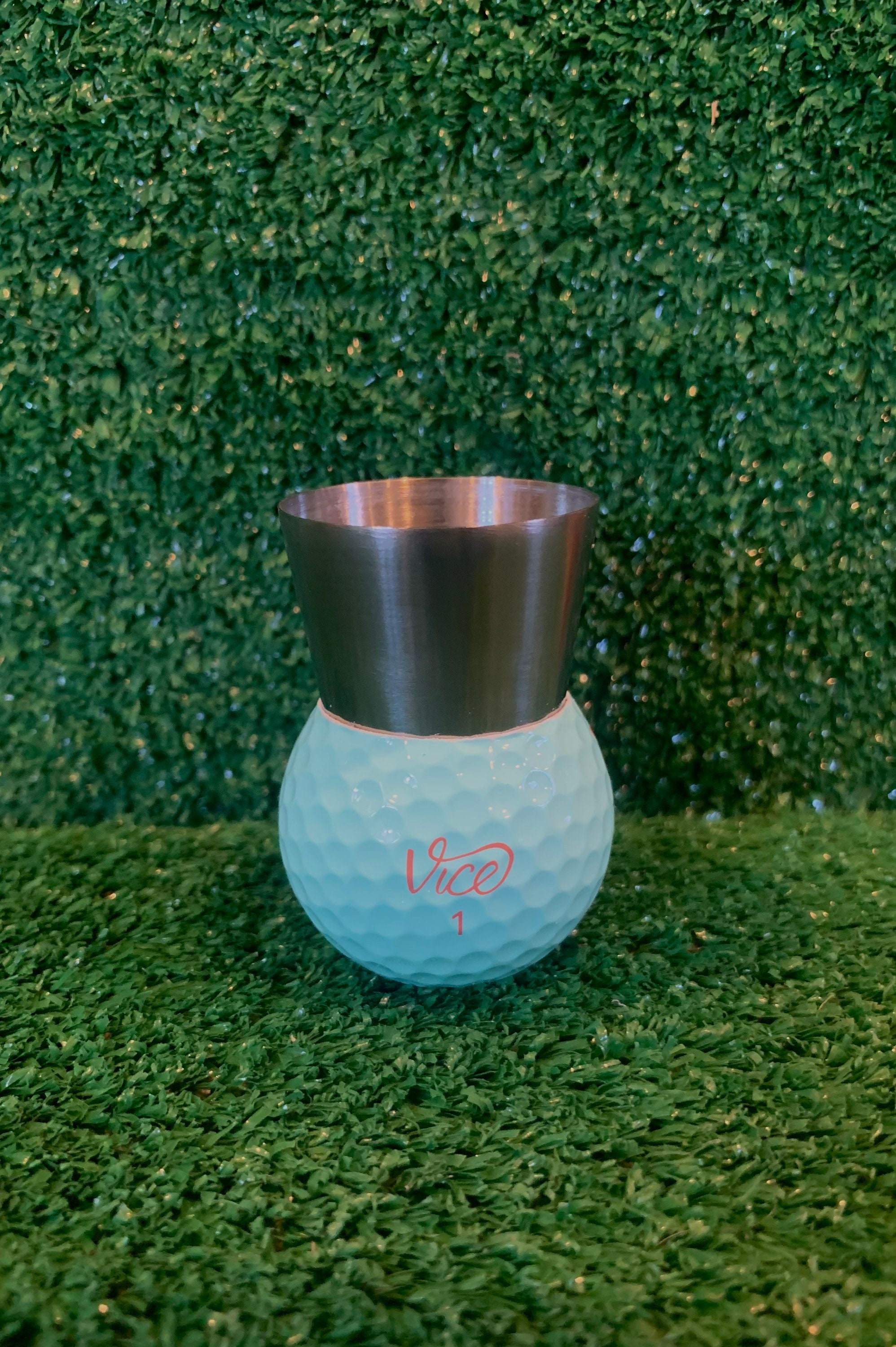 Golf Ball Shot Glass Etsy