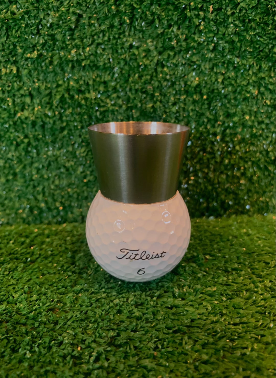 Golf Ball Shot Glass Etsy