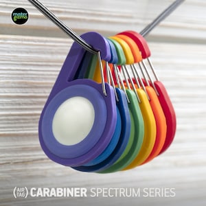AirTag Carabiner, Spectrum Series, AirTag Clip, AirTag Keychain, Free Shipping Available