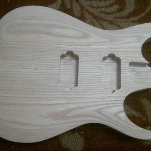 Metal  shredder guitar body