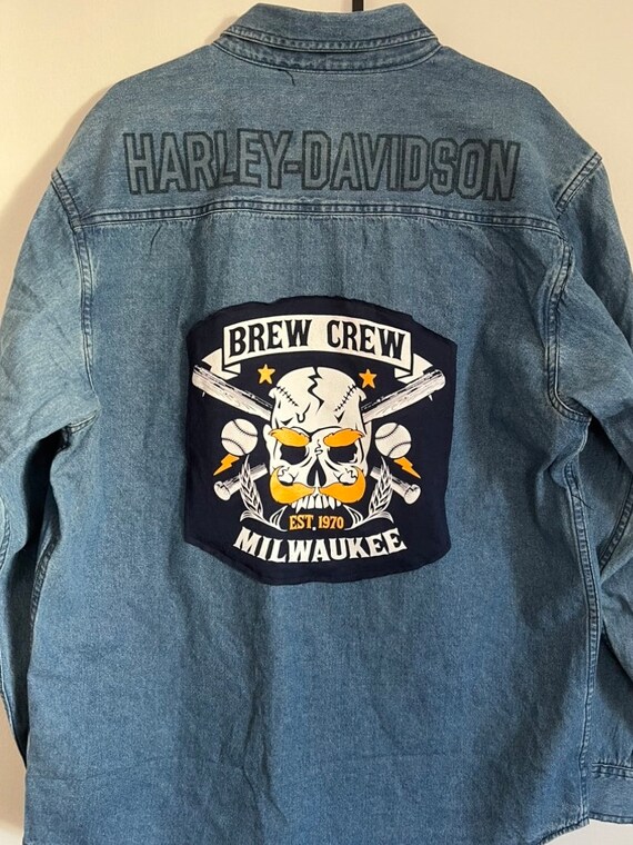 ジャケット・アウター Harley-Davidson MILWAUKEE denim jacket Harley-Davidson MILWAUKEE denim jacket